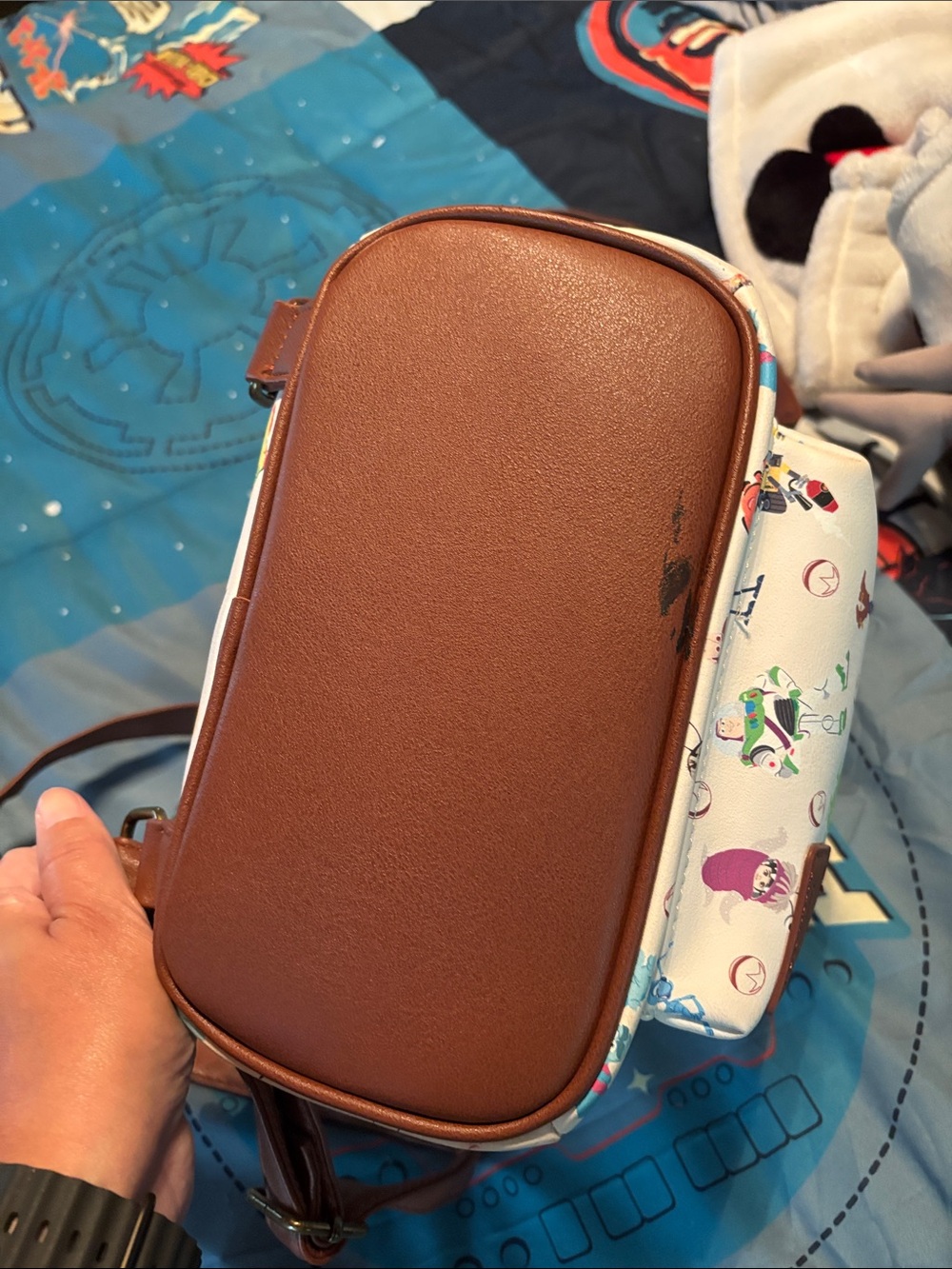 Disney/Pixar Loungefly mini backpack - Picture 5 of 7